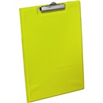 BANTEX 424065 CLIPFOLDER PVC A4 LIME GREEN