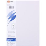 QUILL VELLUM TRANSLUCENT PAPER A4 WHITE PACK 25