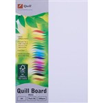 QUILL 90344 BOARD A4 200GSM WHITE PACK 50