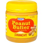KRAFT PEANUT BUTTER CRUNCHY 375GM