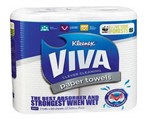 KLEENEX VIVA PAPER HAND TOWEL 225CM X 21CM 60 SHEETS PER ROLL TWIN PACK