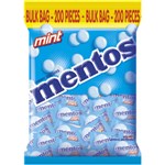MENTOS MINT INDIVIDUALLY WRAPPED 540GM BAG 200PCS