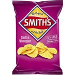 SMITHS CRINKLES 170GM SALT AND VINEGAR