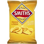 SMITHS CRINKLES 170GM CHEESE AND ONION