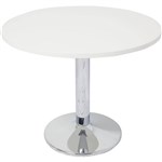 RAPIDLINE ROUND TABLE DISC BASE 900MM NATURAL WHITECHROME