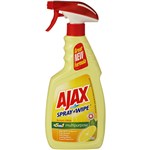 AJAX SPRAY N WIPE WITH TRIGGER ANTIBACTERIAL 5 IN 1 CLEANER LEMON CITRUS 500ML