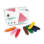 EDUCATIONAL COLOURS STUBBIE CRAYONS ASSORTED PACK 40