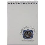 CULTURAL CHOICE CCH560 POCKET SIZE SPIRAL NOTEBOOK BOARD COVER 96 PAGE