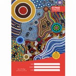 CULTURAL CHOICE EXERCISE BOOK 12MM RULED 64 PAGE A4 MOTIF