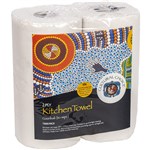 CULTURAL CHOICE KITCHEN TOWEL 2PLY TWIN PACK BAG OF 10