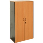 RAPID WORKER CSC2FDBI CUPBOARD LOCKABLE 1800 X 900 X 450MM BEECHIRONSTONE
