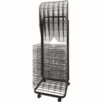 ZART ART RACK SPRING LOADED 45 SHELVES