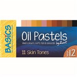 ZART BASICS OIL PASTELS SKIN TONE ASSORTED PACK 12