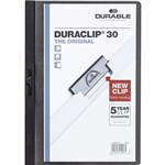 DURABLE 220001 DURACLIP 30 DOCUMENT FILE PORTRAIT A4 30 SHEET CAPACITY BLACK