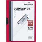 DURABLE 220003 DURACLIP 30 DOCUMENT FILE PORTRAIT A4 30 SHEET CAPACITY RED