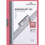 DURABLE 220903 DURACLIP 60 DOCUMENT FILE PORTRAIT A4 60 SHEET CAPACITY RED