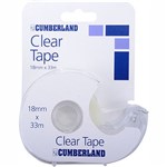 CUMBERLAND 7161 TAPE IN DISPENSER 18MM X 33M CLEAR BOX 12