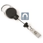 DURABLE 832901 BADGE REEL EXTRA STRONG BLACK