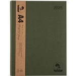 2025 EARTHCARE 47SEC DIARY A4 WEEK TO VIEW 1HR