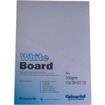 CUMBERLAND WB003A4 COLOURFUL CARDBOARD A4 200GSM 3 SHEET WHITE PK100SHTS