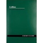 COLLINS 10308 A60 SERIES A4 ACCOUNT BOOK 8 MONEY COLUMN 60 LEAF