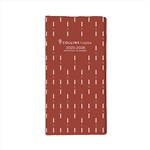 COLLINS COLPLAN 11WV15 EARLY EDITION PLANNER DIARY 2 YEAR MONTH TO VIEW B67 RED