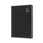 2026 COLLINS STERLING 144P99 DIARY A4 DAY TO PAGE 30MIN BLACK