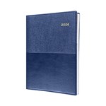 2026 COLLINS  VANESSA DIARY DAY TO PAGE 30 MINUTE A4 BLUE