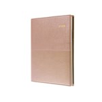 2026 COLLINS  VANESSA DIARY DAY TO PAGE 1 HOUR A5 ROSE GOLD