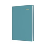 COLLINS BELMONT COLOURS 187V53 DIARY DAY TO PAGE VIEW A5 TEAL