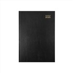2025 DEBDEN KYOTO 3301P99 DIARY CARBON OFFSET RECYCLED A5 DAY TO PAGE 1HR BLACK