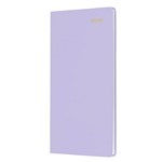 COLLINS BELMONT SLIMLINE 377PV55 DIARY WEEK TO VIEW PORTRAIT LILAC