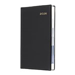 2026 COLLINS BELMONT DIARY DAY TO PAGE 1 HOUR OCTAVO BLACK