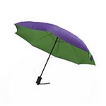 JUMBLE AND CO UPS AND DOWNS UMBRELLA AUTOMATIC GREEN