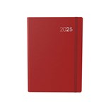 COLLINS LEGACY CL4115 DIARY DAY TO PAGE A4 RED