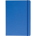 COLLINS LEGACY NOTEBOOK RULED 240 PAGE EXPANDABLE INNER POCKET A5 BLUE