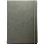 COLLINS CL53N09 LEGACY NOTEBOOK RULED 240 PAGE EXPANDABLE INNER POCKET A5 GRAY