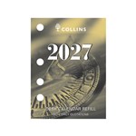 COLLINS DCRS CALENDAR REFILL DAY TO PAGE SIDE PUNCH