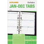 DEBDEN DAYPLANNER REFILL TABS JANDEC DESK SIZE