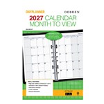2026 DEBDEN DK1300 DESK DAYPLANNER REFILL MONTH TO VIEW