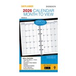 DEBDEN PR2300 PERSONAL DAYPLANNER REFILL  MONTH TO VIEW