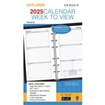 DEBDEN PR2700 PERSONAL DAYPLANNER REFILL WEEK TO VIEW