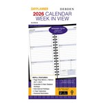 DEBDEN SL4700 DAYPLANNER SLIMLINE REFILL WEEK TO VIEW