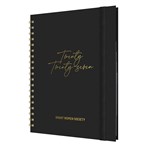 SMART WOMEN SOCIETY DIARY WEEK TO A VIEW B5 CHARCOAL