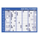 COLLINS DEBDEN YEAR PLANNER LAMINATED ROLL UP 686 X 990MM