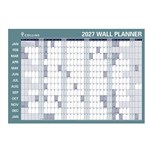 COLLINS DEBDEN YEAR PLANNER LAMINATED ROLL UP 686 X 990MM