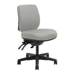 DAL ERGOSELECT SPARK ERGONOMIC CHAIR MEDIUM BACK 3 LEVER SEAT SLIDE BLACK NYLON BASE