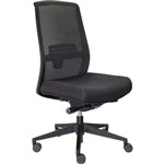 DAL JIRRA SIDE CONTROL SYNCHRO HIGH MESH BACK BLACK BACK AND SEAT