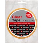 PILOT 306224 PILOTAPE CLEAR TAPE 18MM X 33MTR ROLL