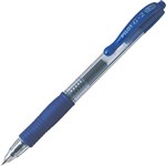 PILOT G2 RETRACTABLE GEL INK PEN 038MM BLUE BOX 12